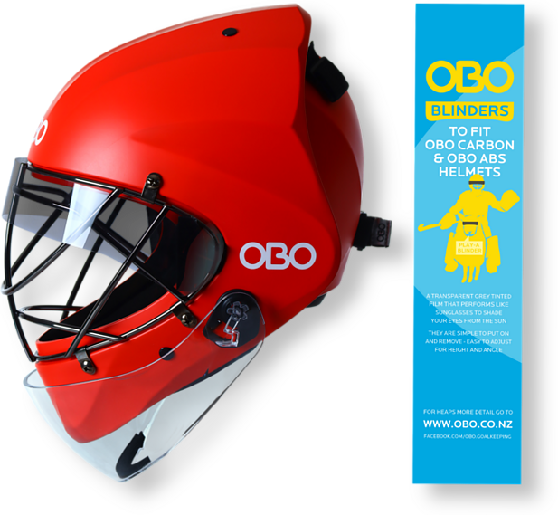 OBO BLINDERS NEW HELMETS