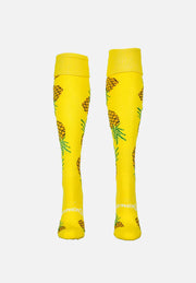 Gryphon Silly Funky Socks Pineapples Yellow