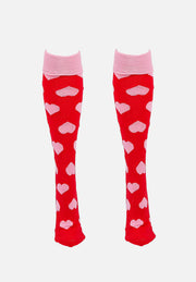 Gryphon Silly Funky Socks Hearts Red/Pink