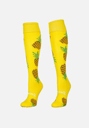 Gryphon Silly Funky Socks Pineapples Yellow