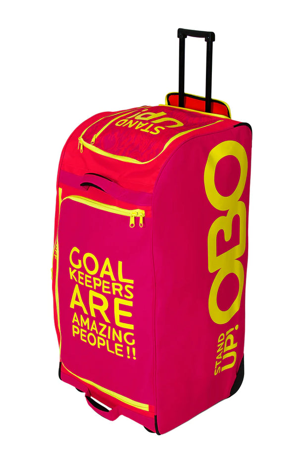 OBO STAND UP WHEELIE BAG - PINK