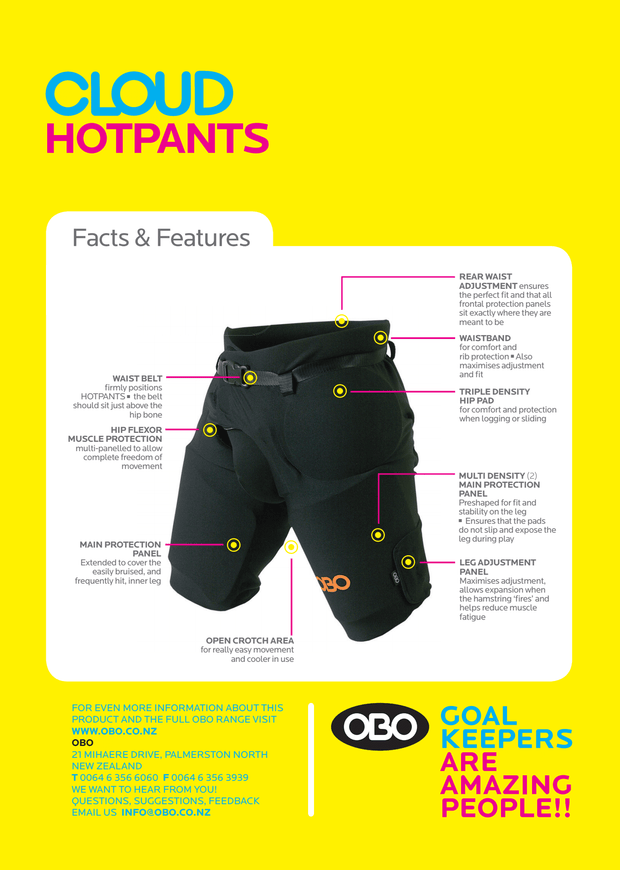 OBO Cloud Hotpants – O'Hanlon Hockey